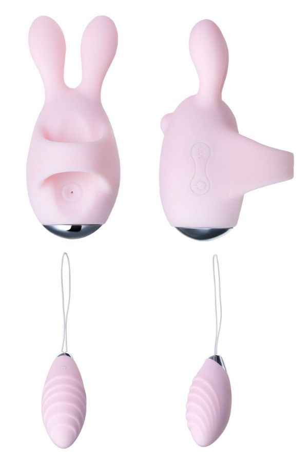 Censan Jos Vita Titreşimli Vajınal Set Pembe 8,5 ve 8 cm Vibratör - Görsel 3