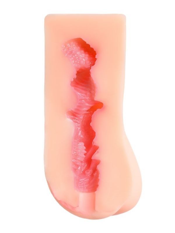Censan Juicy Pussy Masturbator Realistik, Young Vajina, TPR, Ten, 14,5 cm 18 Years - Görsel 5