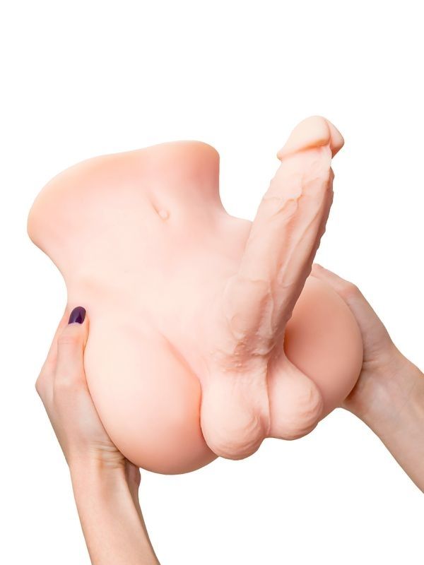 Censan Juicy Pussy Penis Masturbator TPE Ten 25 cm 19 cm Dildo - Görsel 3