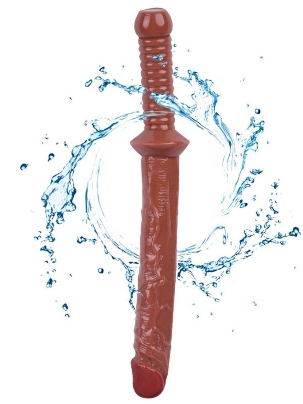 Censan KahveRengi 38 cm Jop Dildo Model No:1070 - Görsel 4