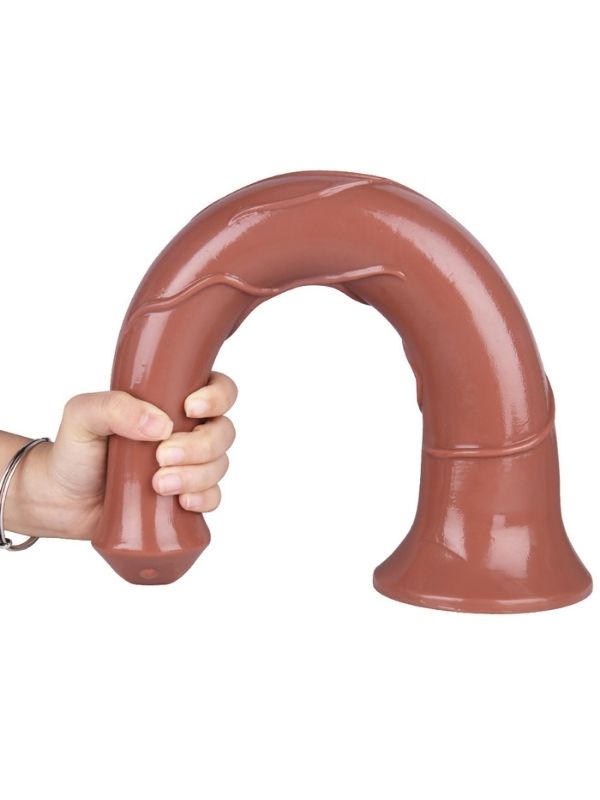 Censan KahveRengi 44 cm At Dildo Model No:1062 - Görsel 3
