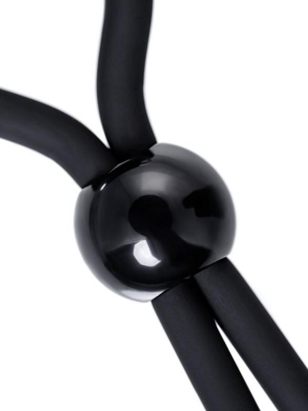 Censan Kement Ect Model silikon siyah 14 cm Penis Halkası - Görsel 4
