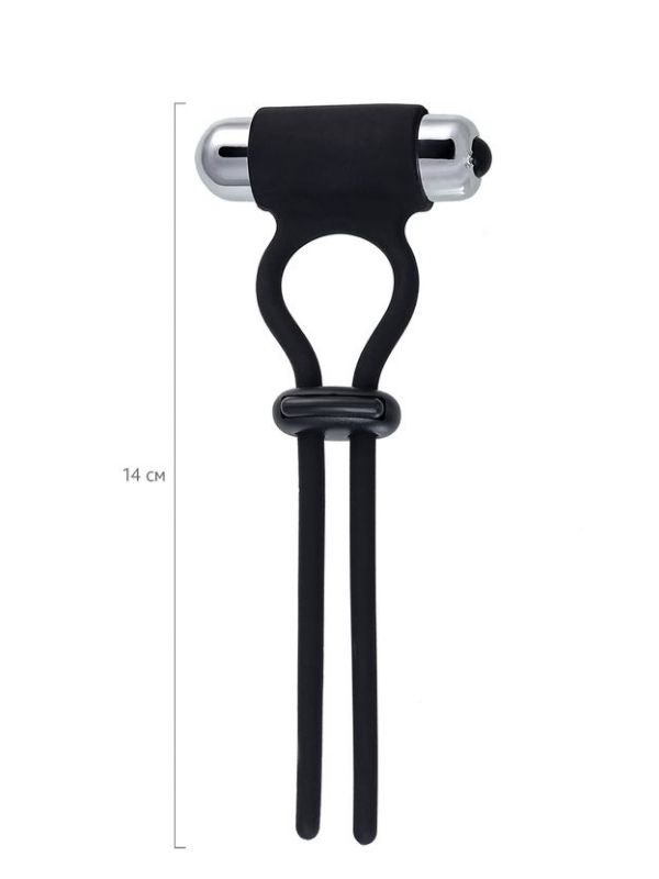 Censan Kement Jat Model silikon siyah 14 cm Penis Halkası - Görsel 4