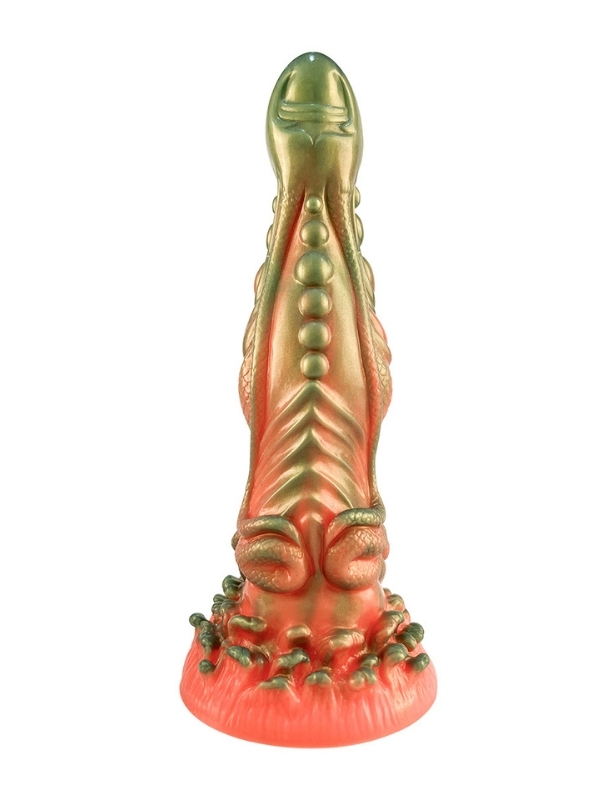Censan Kırmızı Yeşil Canavar Dildo Model 5 - Görsel 4