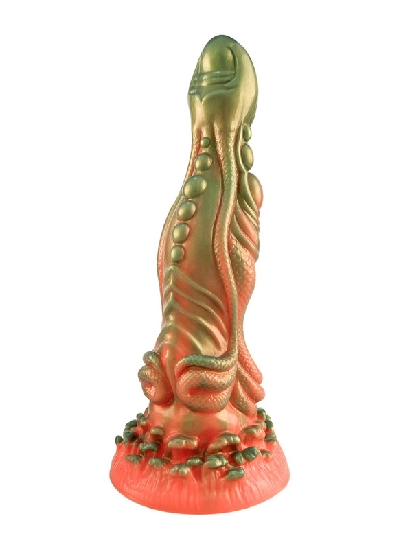 Censan Kırmızı Yeşil Canavar Dildo Model 5 - Görsel 5