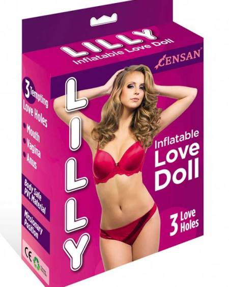 Censan Lilly Love Doll 3 İşlevli Şişme Bebek