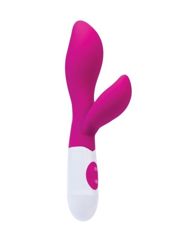 Censan Lilu Klitoral Uyarıcı Vibratör silikon pembe 20 cm - Görsel 2