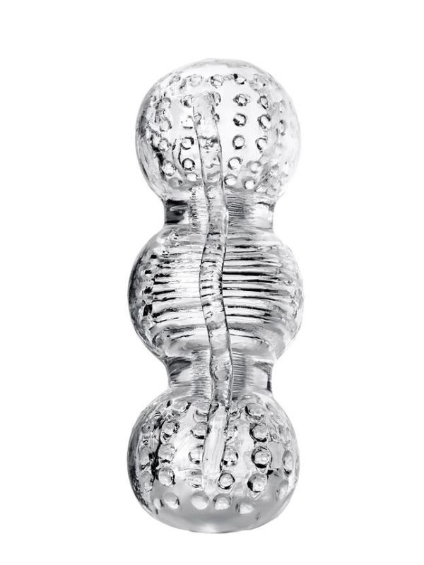 Censan Lingam Masturbator Rashmi, TPE, Şeffaf, 15,5 cm - Görsel 3