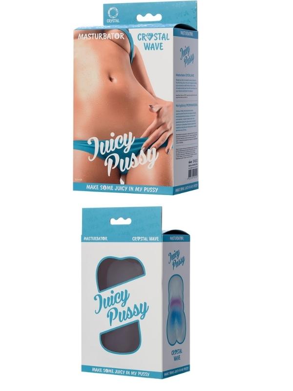 CENSAN Masturbator Realistik Crystal Wave - Görsel 3