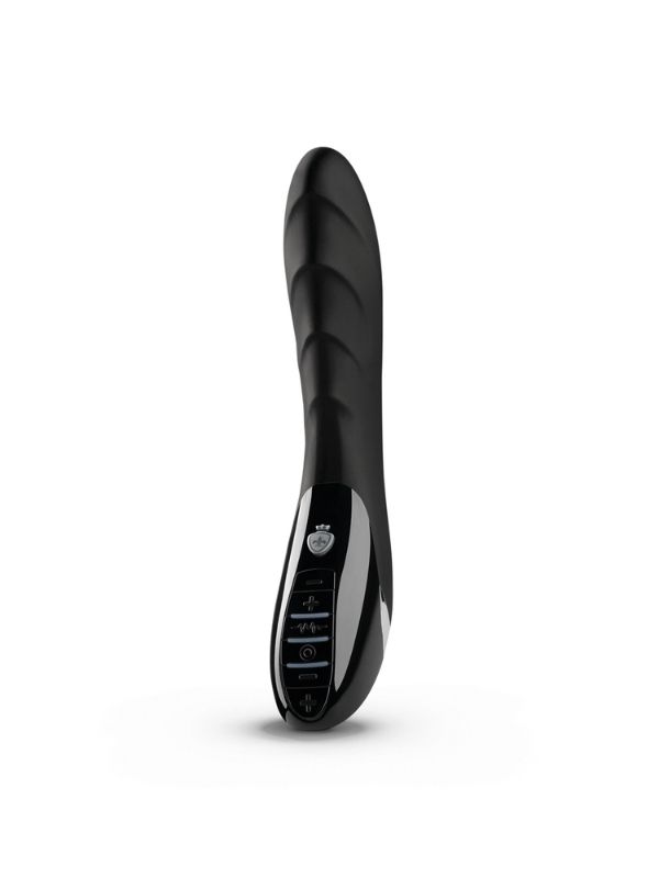 Censan Mystim Sizzling Simon Elektrikli Vibratör Siyah 27cm - Görsel 2