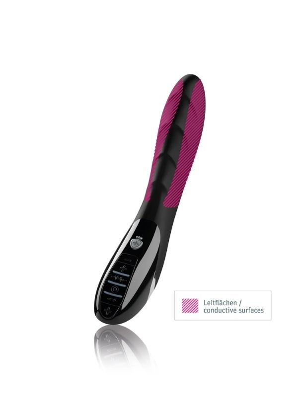 Censan Mystim Sizzling Simon Elektrikli Vibratör Siyah 27cm - Görsel 3