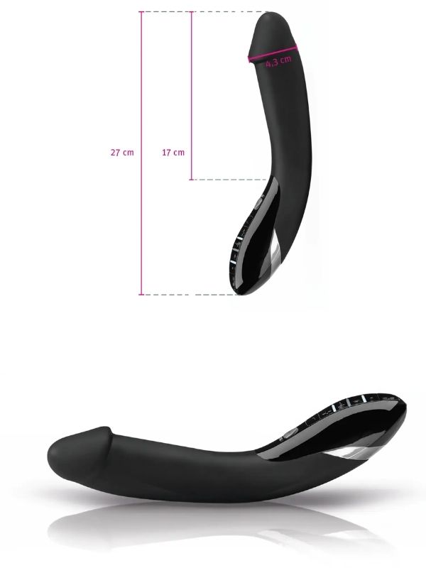 Censan Mystim Tickling Truman Elektrikli Vibratör 27cm - Görsel 4