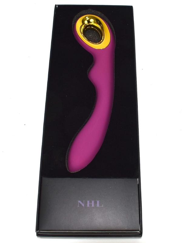 Censan NHL Ergonomik Silikon-G Şarj Edilebilir Vibratör - Görsel 2
