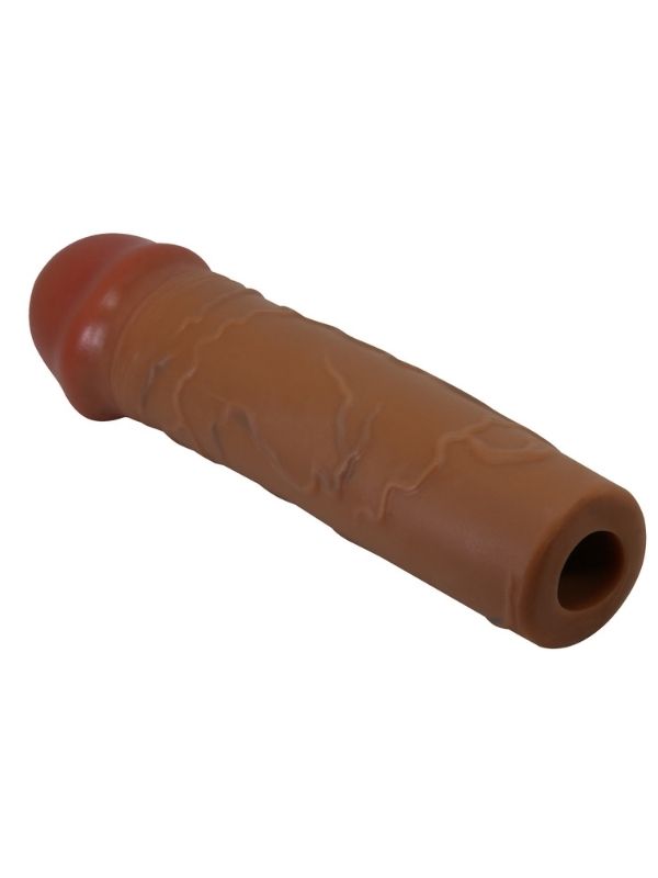 Censan Nile Gerçek Hissiyatlı Uzatıcı Penis Kılıfı Brown - Görsel 4