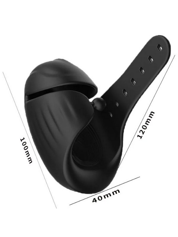 Censan Penis Massager Super Shock Glans Exerciser Titreşimli Mastürbatör - Görsel 2