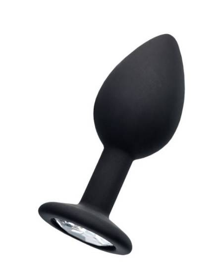 Censan POPO Norma Anal Plug silikon siyah 7,2 cm 25 gr