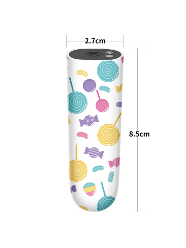 Censan Rechargeable Lollipop Massager Kurşun Vibratör - Görsel 5