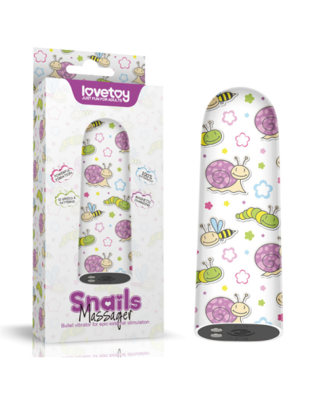 Censan Rechargeable Snails Massager Kurşun Vibratör