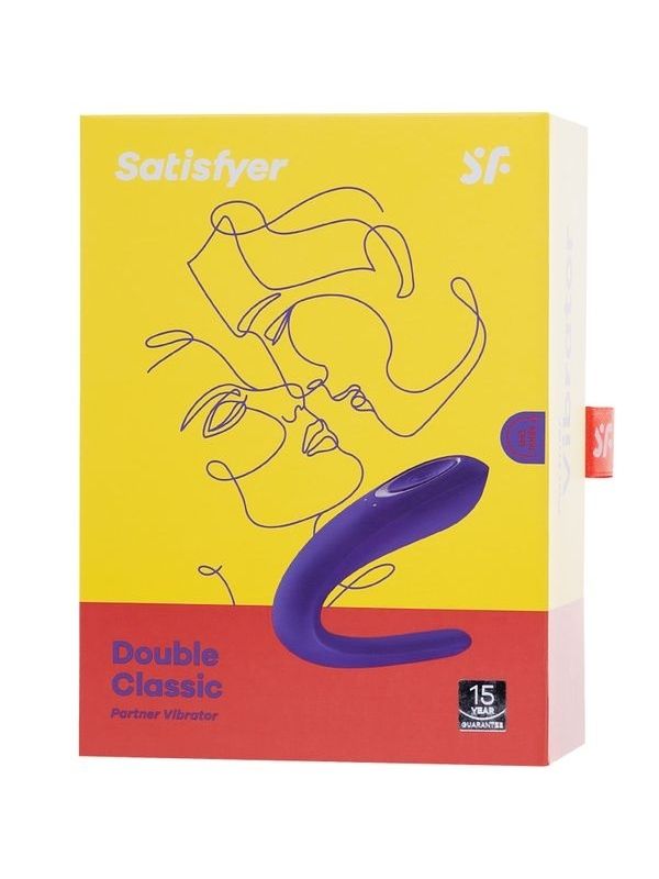 Censan Satisfyer Double Classic Çiftler İçin Vibratör - Görsel 3