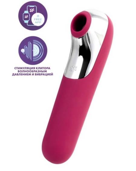Censan Satisfyer Dual Love Pink Telefon Kontrollü Klitoral Uyarıcı Vibratör