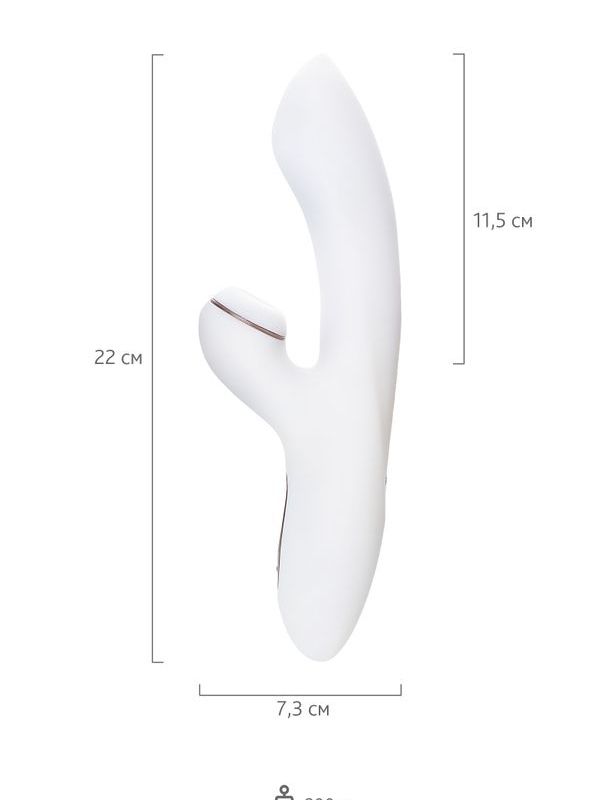 Censan Satisfyer Pro + G-Spot Vakum Dalgalı Tavşan Vibratör - Görsel 4