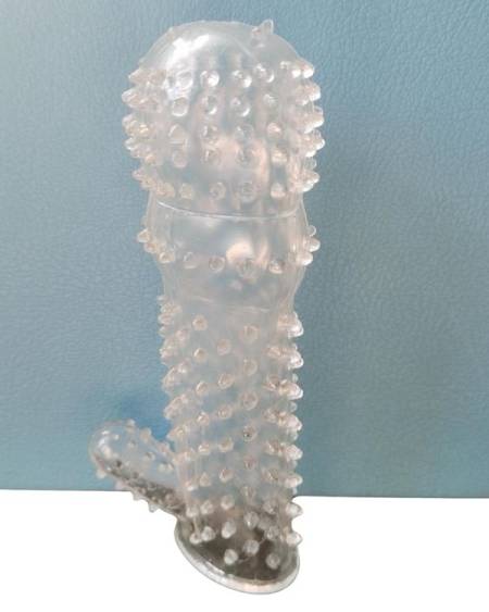 CENSAN Saydam Tırtıklı Penis Kılıfı