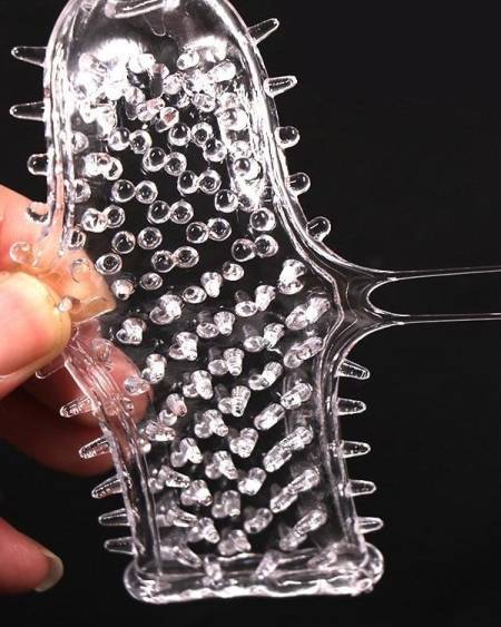 CENSAN Şefaf Tırtıklı Penis Kkılıfı