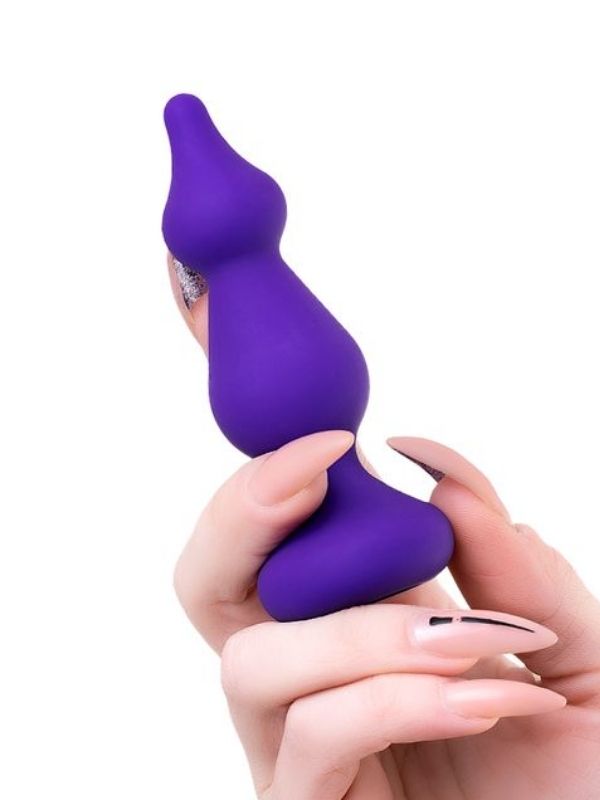 Censan Sholt Anal Plug mor 10 cm - Görsel 4