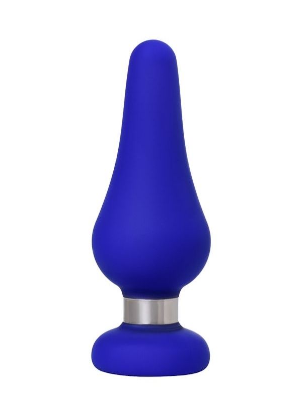 Censan Slassic Anal Plug Boyut L Mavi, 13 cm - Görsel 2