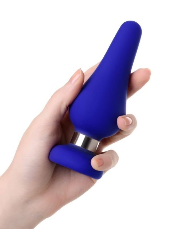 Censan Slassic Anal Plug Boyut L Mavi, 13 cm - Görsel 4