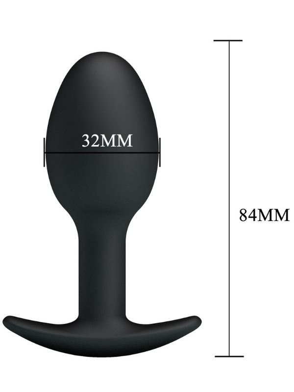 Censan Special Anal Stimulation İçi Ağırlıklı Top Olan Anal Plug Tıkaç - Görsel 2