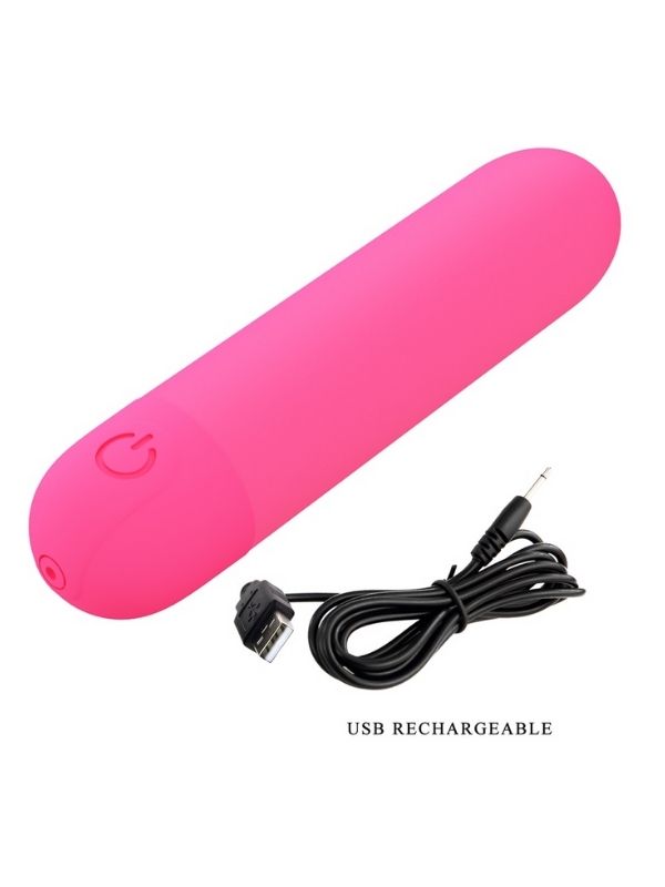 Censan Stefan Mini Massager Bullet Vibratör Kırmızı - Görsel 3