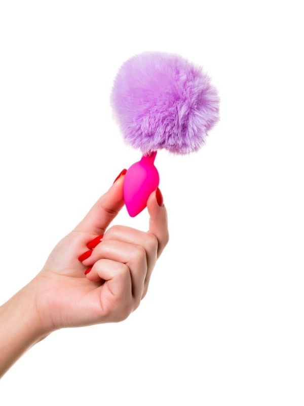 Censan Sweet Bunny Kuyruklu Anal Kılıf Pembe 13 cm 44 g - Görsel 5