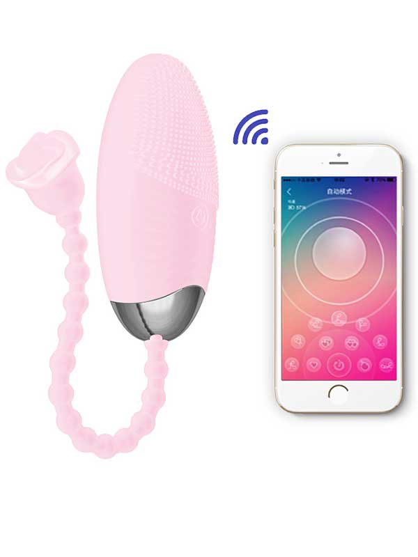 Censan Telefon Kontrollü Yumurta Vibratör Pembe