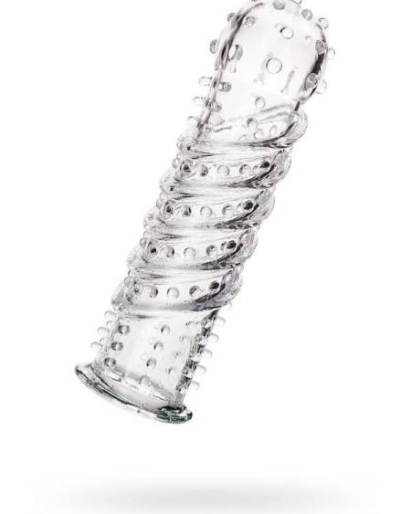 Censan Tırtıklı Şeffaf Penis Kılıfı 15,3 cm