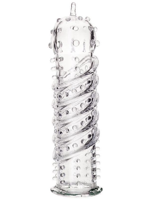 Censan Tırtıklı Şeffaf Penis Kılıfı 15,3 cm - Görsel 5