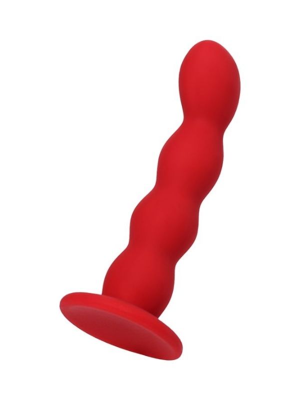 Censan ToDo Favorite Anal Plug Silikon Kırmızı 13 cm  2,8 cm - Görsel 3