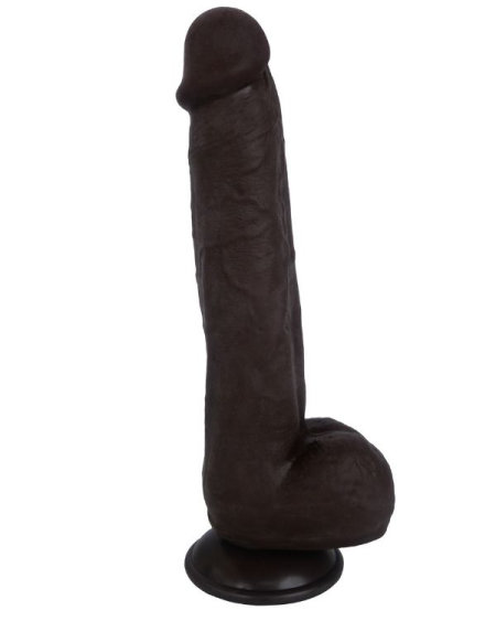 Censan Ultra Gerçekçi 24 Cm Model2 Brown Melez Kıkırdaklı Dildo