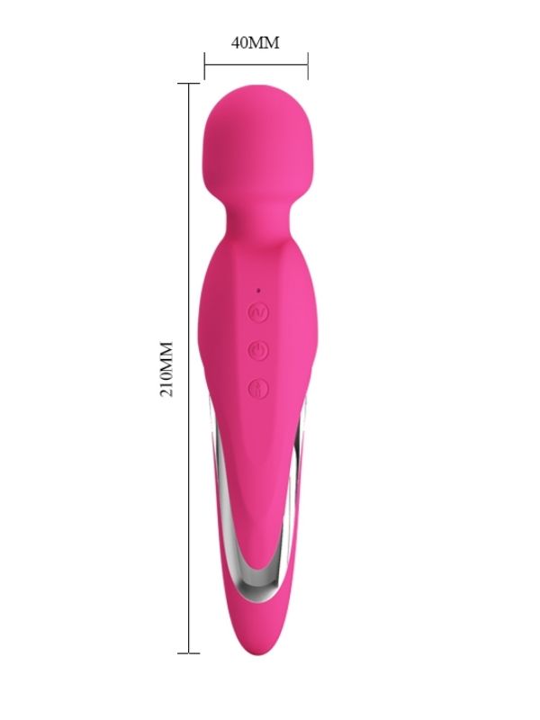 Censan USB Şarjlı 7 Fonksiyonlu Isıtmalı Teknolojik Vibratör - Görsel 3