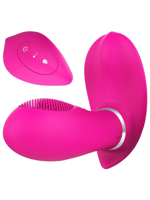 Censan Uzaktan Kumandalı Külot İçi USB Şarjlı Ultra Lux Teknolojik Vibratör – Sessiz, Su Geçirmez, Giyilebilir Tasarım Pembe - Görsel 4