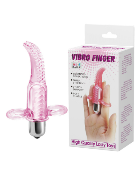 Censan Vibro Finger 10 Titreşimli Teknolojik Vibratör Vajinal Klitoral Vibratör