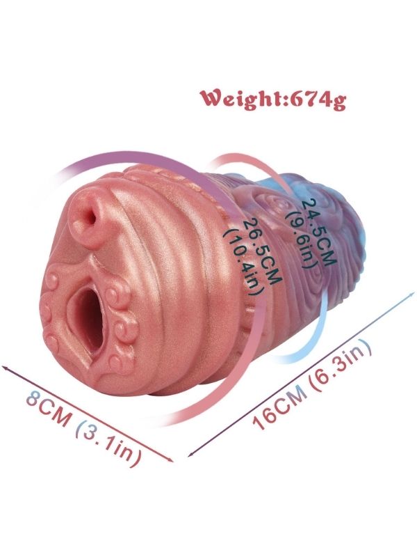 Censan Yaratık Şeklinde Vajina Mastürbatörü Model no: G6170 - Görsel 2