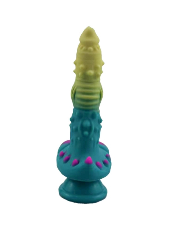 Censan Yeşil Mavi Canavar Dildo Model 2 - Görsel 3