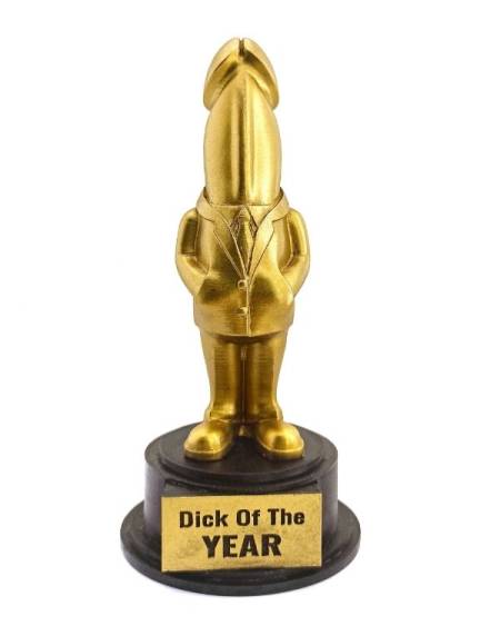 Dick Of The Year – Esprili Masaüstü Ödül Heykeli Model 1