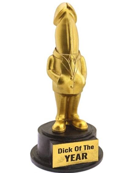 Dick Of The Year – Esprili Masaüstü Ödül Heykeli Model 2
