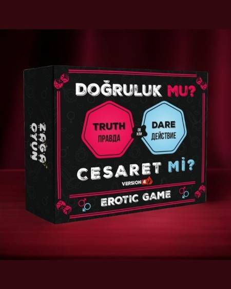 Doğruluk Mu Cesaret Mi Erotik Kutu Oyunu Yenilenmiş 4.versiyon
