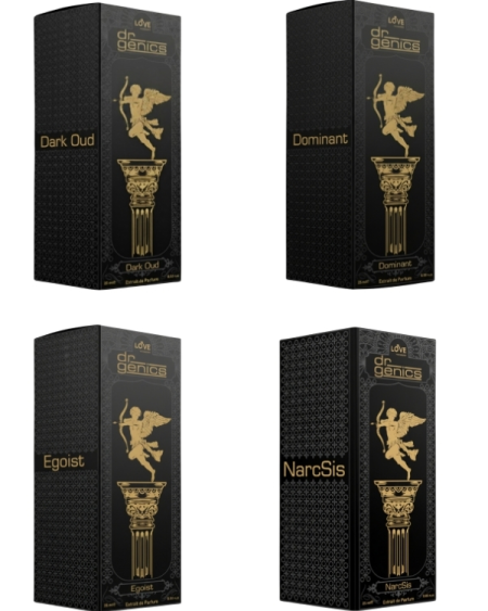 Dr Genics Newyork Phenomenon Perfume Edp Set 4 Ad x 25 ml