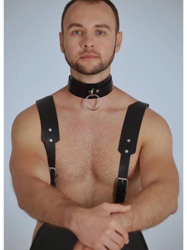 Erkek Harness Tasma Detaylı Fantezi Model - Görsel 2