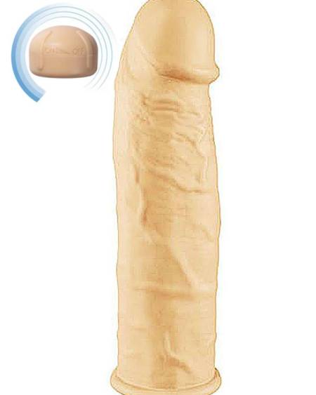 Excellent Power 16.5cm Titreşimli Penis Kılıfı