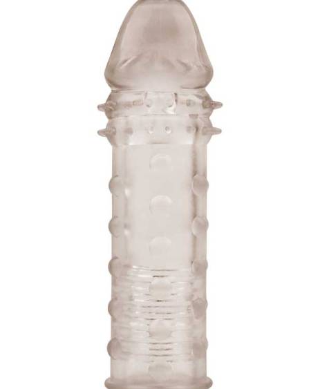 Extra Texture Sleeve Tırtıklı Penis Kılıfı - Gri